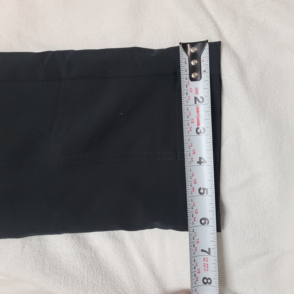 Mondetta Nwt Size 6 Black Lined Tailored Straight Leg Pants - Picture 9 of 11